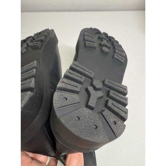 EVEN & ODD WOMENS ANKLE BOOTS BLACK LEATHER SIZE 39EU/ 8,5 US See Description - Picture 16 of 16